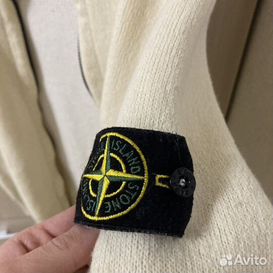 Оригинал Stone Island Zip-Sweater