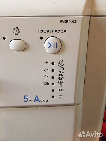 Стиральная машина indesit iwsb 5093 на запчасти ил