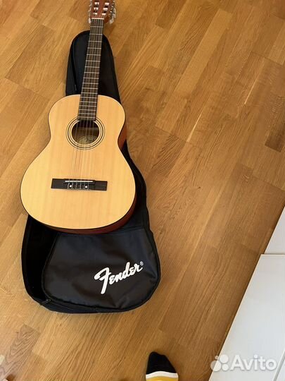 Акустическая гитара fender 3/4