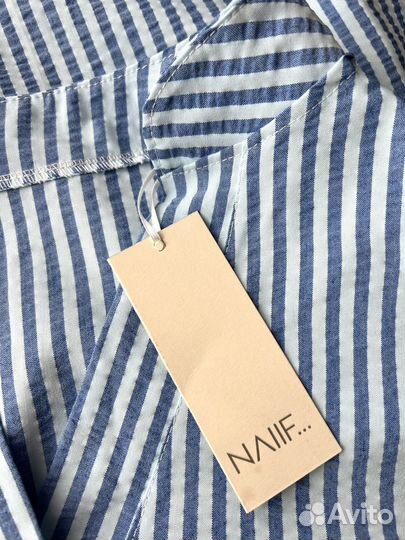 Новая блуза рубашка в полоску Naiif. Италия