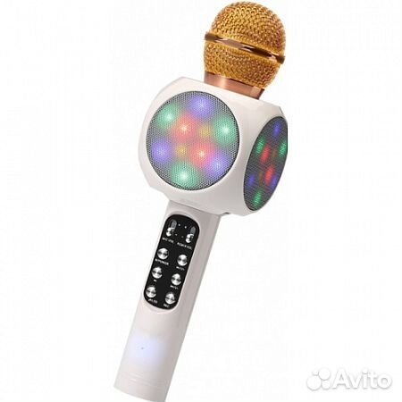 Беспроводной микрофон-караоке Wster WS1816 Белый