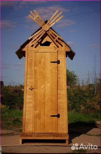 Дачный туалет с установкой ELE1003