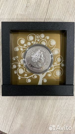 Монета серебро