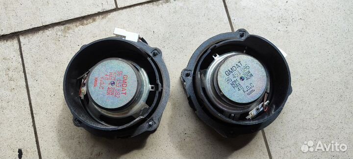 Динамики штатные chevrolet lacetti