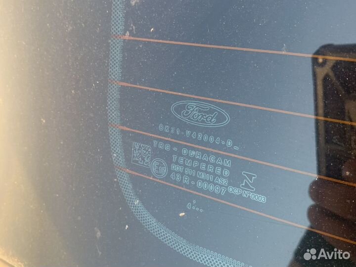 Задняя распашная дверь Форд Транзит 2014