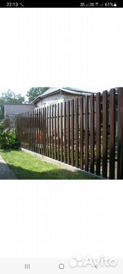 Заборы из профнастила под ключ