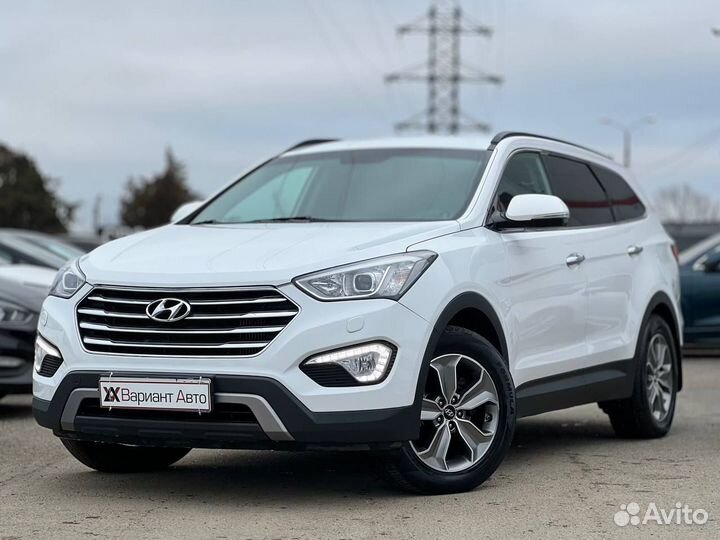 Hyundai Grand Santa Fe 2.2 AT, 2014, 210 000 км