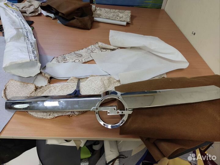 Молдинг решетки радиатора opel astra h