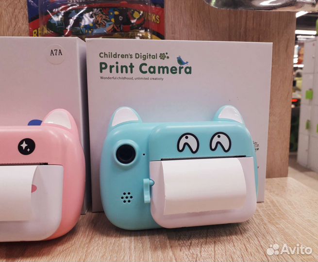 Детский фотоаппарат моментальной печати