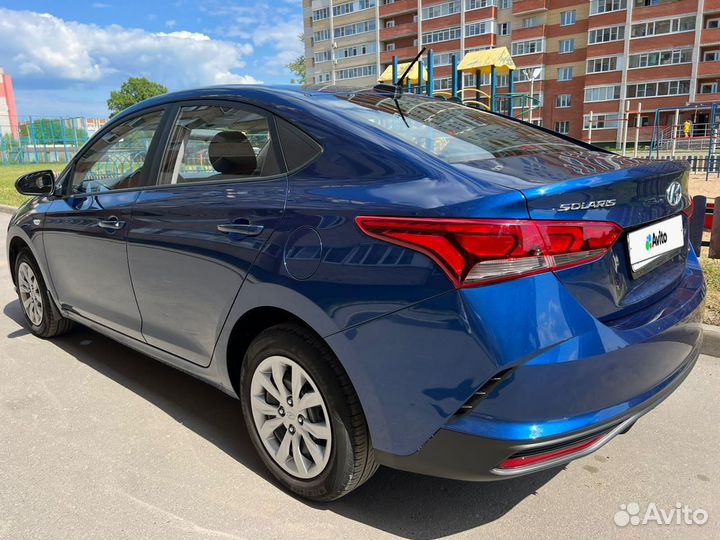 Hyundai Solaris 1.6 МТ, 2021, 51 000 км