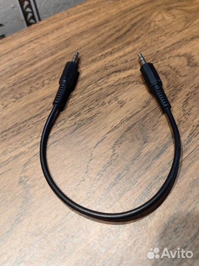 Кабель аудио mini jack 3.5 - 3.5 mm, б/у, рабочий