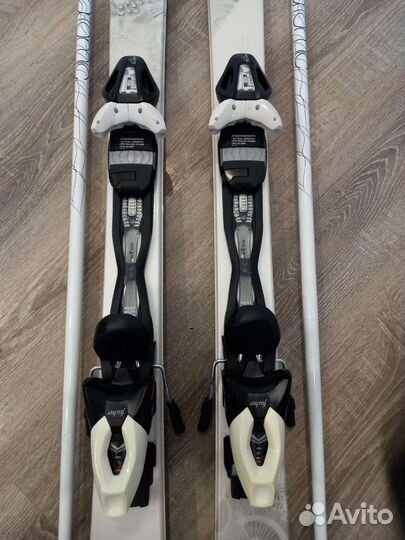 Горные лыжи fischer+чехол+палки+ ботинки+ очки