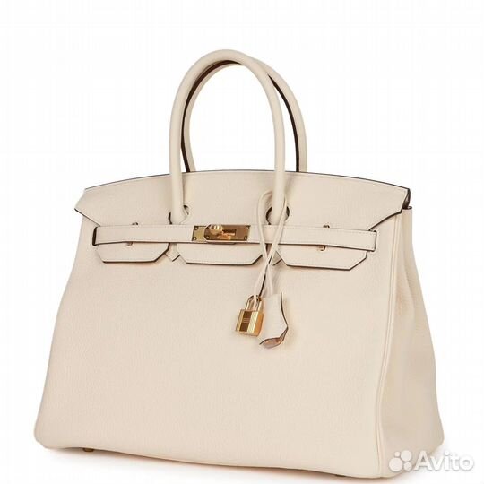 Hermès Birkin 35 Nata Togo Gold Hardware