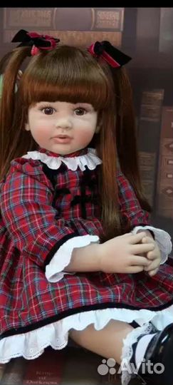 Кукла Реборн 60 см. мягконабивная