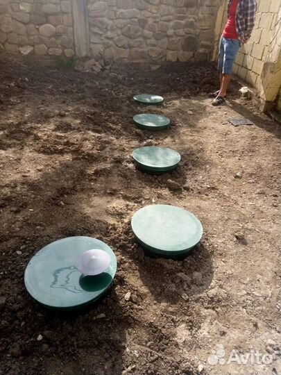 Септик (лос) 2,0 м3 горизон-й на 10 чел. + 2