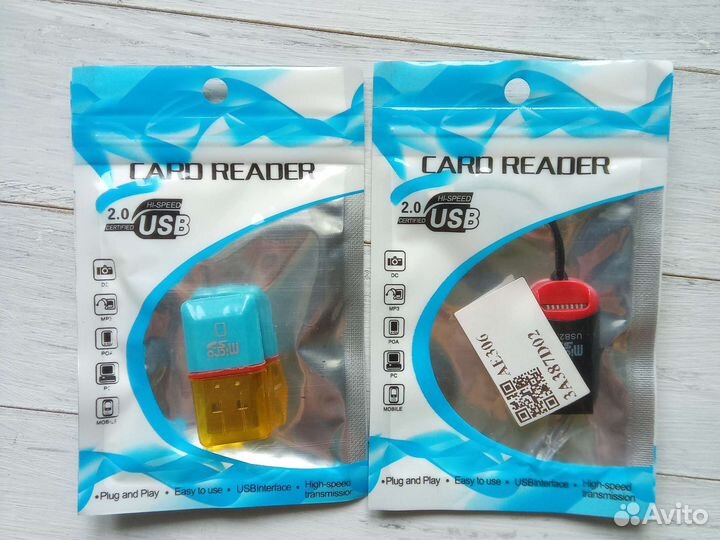 Кардридер, переходник micro sd-USB