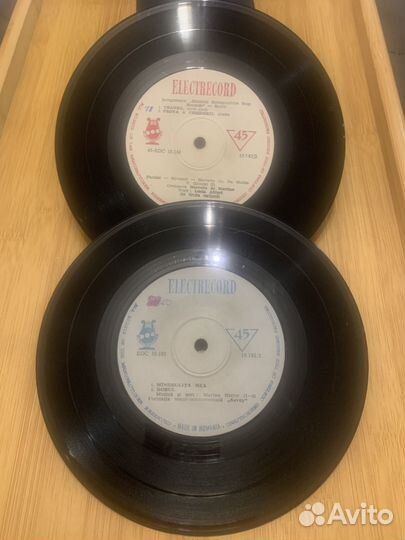 Пластинки Electrecord