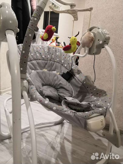 Детские электронные качели