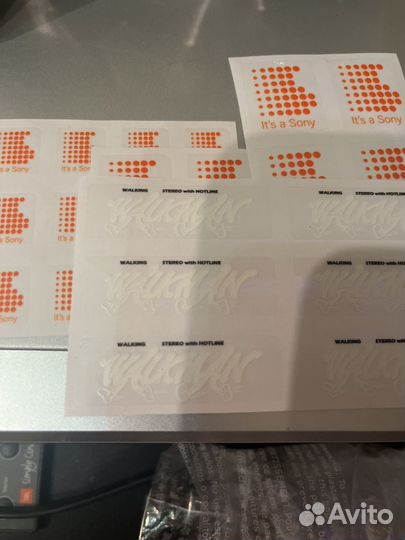 Наклейки Walkman, It's a Sony