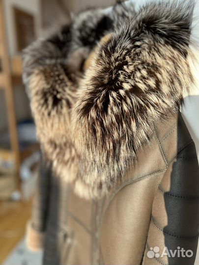 Дубленка женская натур кожа и мех