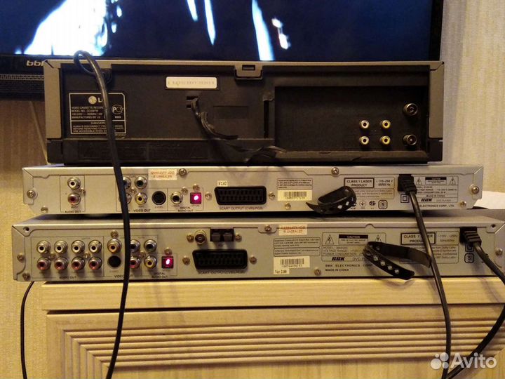 DVD VHS рекордер