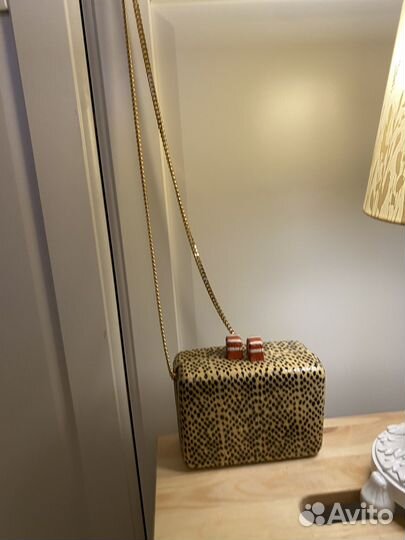 Сумочка hoss из натуральной змеиной кожи