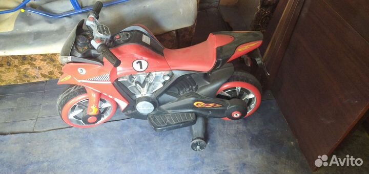 Детский электро мотоцикл бу