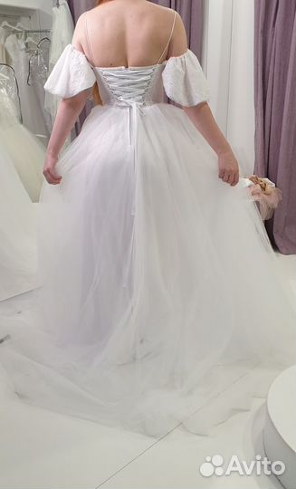 Свадебное платье 44-46 новое