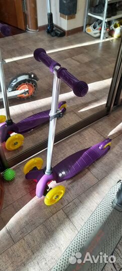 Самокат трехколесный для детей, новый