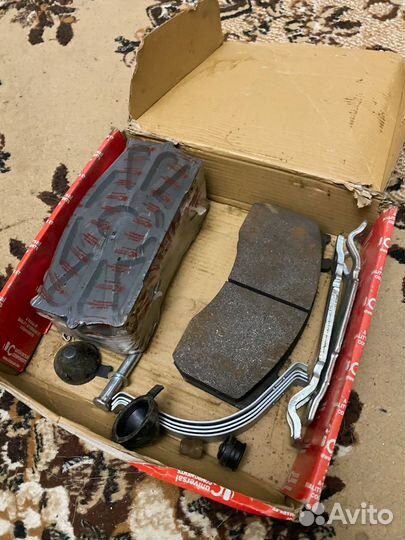 Колодки тормозные передние MAN, MB atego, KAMAZ