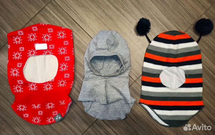 Шапки весна-лето-зима, шлем, кепка, бандана 0-9лет