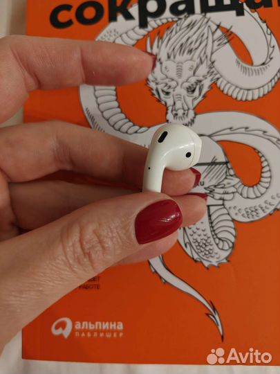 Airpods 2 наушник правый с кейсом