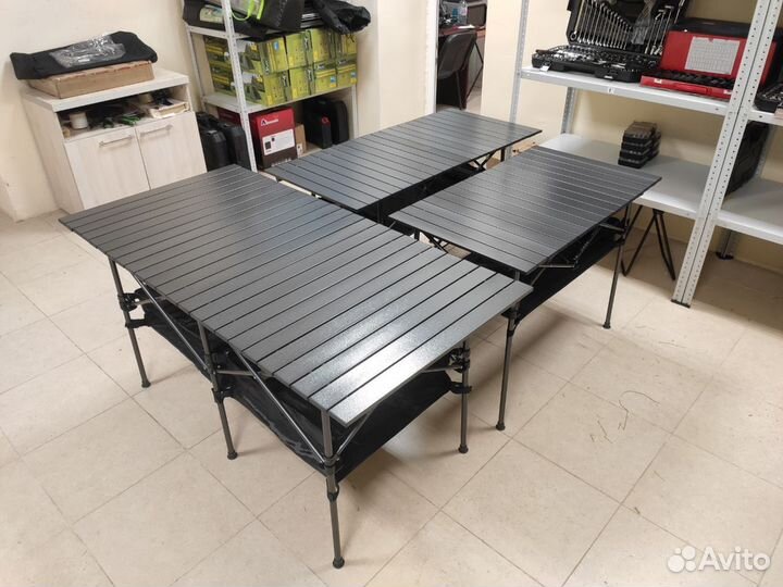 Туристический Реечный стол раскладной