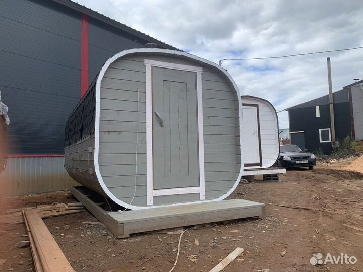 Бани-бочки с доставкой