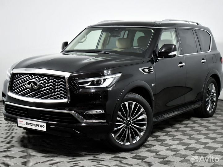 Infiniti QX80 5.6 AT, 2018, 113 800 км