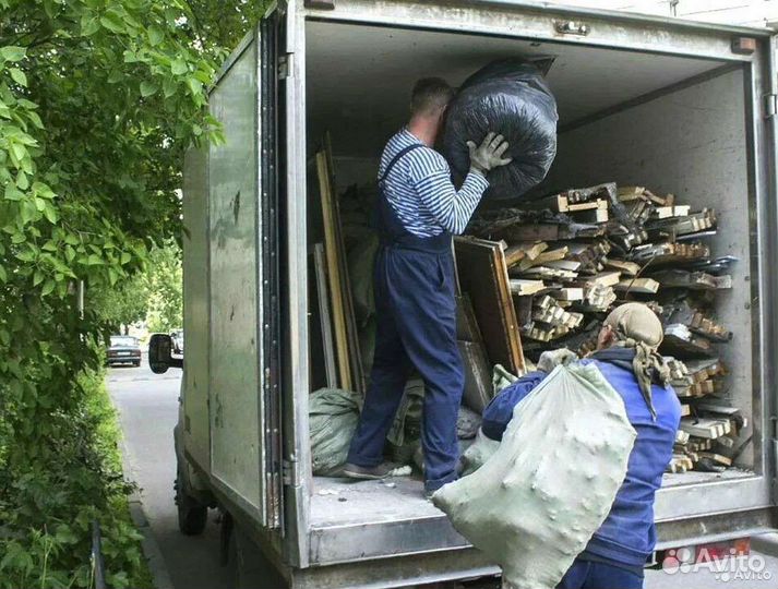 Вывоз мусора газель