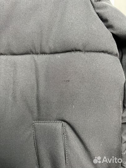 Куртка зимняя женская с капюшоном удлиненная - 42