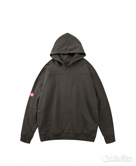 Худи Cav Empt белое и темно серое