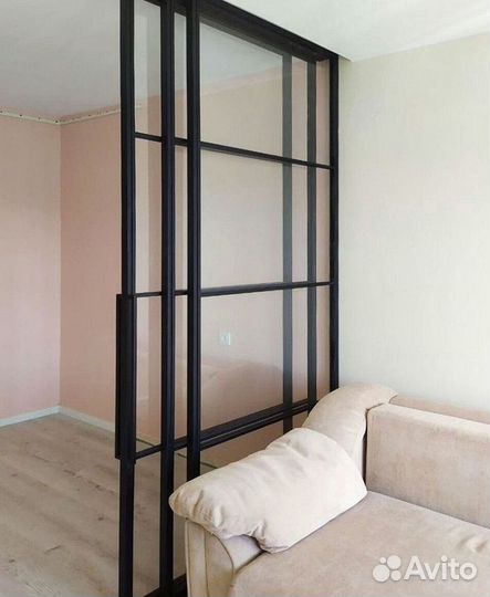 Каскадная раздвижная перегородка на заказ