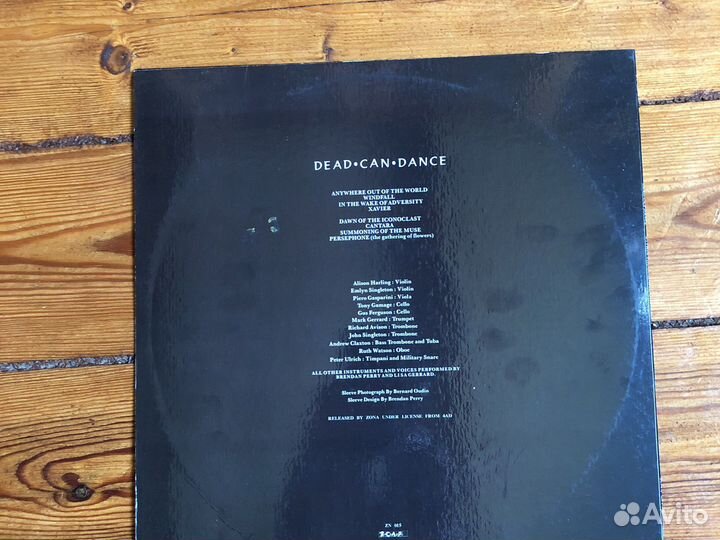 Грампластинки Dead can dance