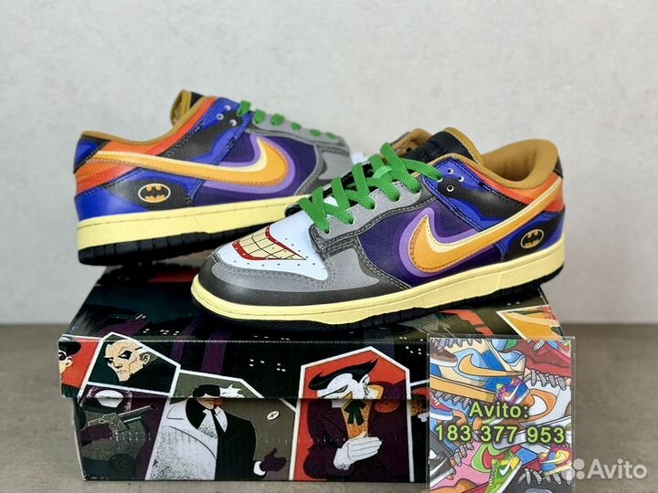 Nike dunk low Batman joker