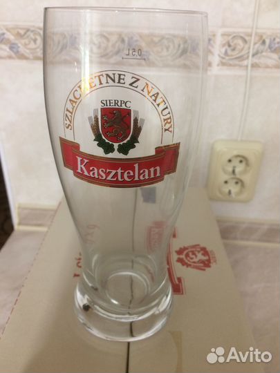 Набор бокалов для пива Kasztelan