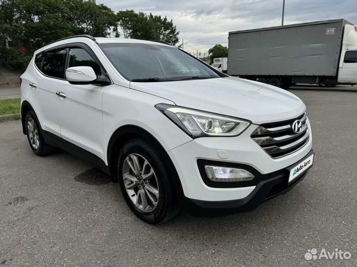 Hyundai Santa Fe 2.2 AT, 2012, 203 400 км