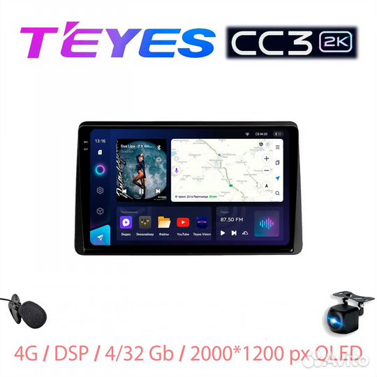 Teyes сс3 2K Renault Duster / Arkana 19-21