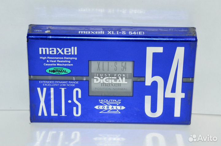 Аудиокассеты maxell XLI-S 54 japan market (2266)