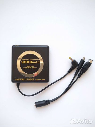 Аккумулятор внешний для Sony PSP, GBA SP NDS Lite