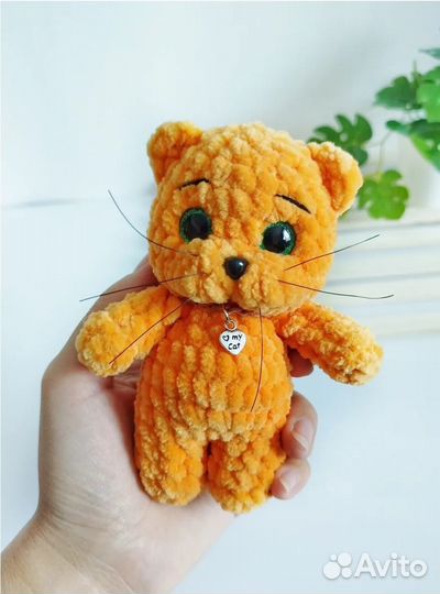 Игрушки ручной работы котик