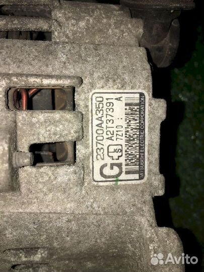 Генератор EJ25D Subaru Legacy BG9 23700AA350