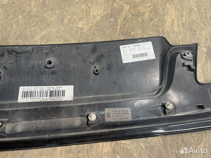 Накладка на крышку багажника BMW F01 F02