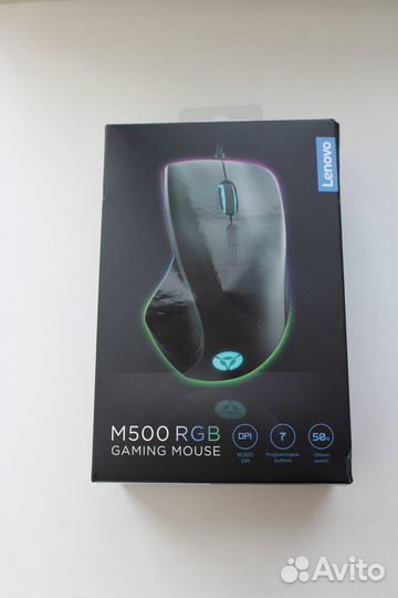Игровая мышь проводная Lenovo Legion M500 RGB